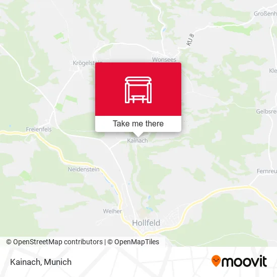 Карта Kainach