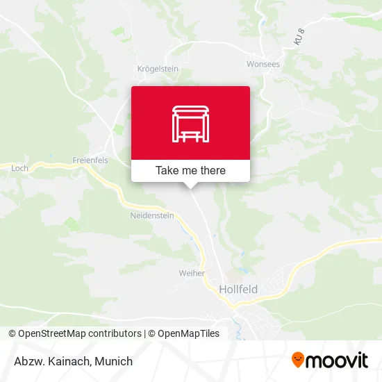 Карта Abzw. Kainach