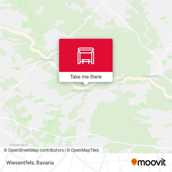 Карта Wiesentfels
