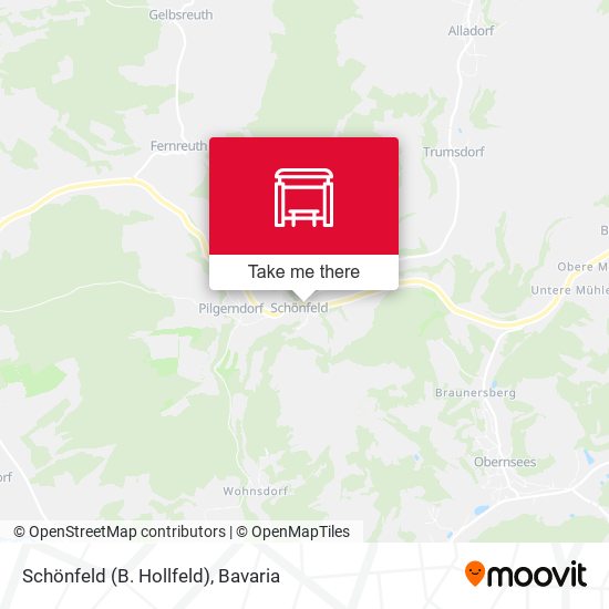 Schönfeld (B. Hollfeld) map
