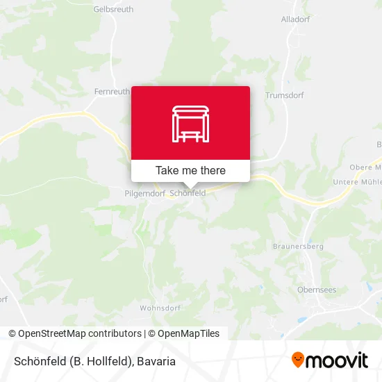 Карта Schönfeld (B. Hollfeld)