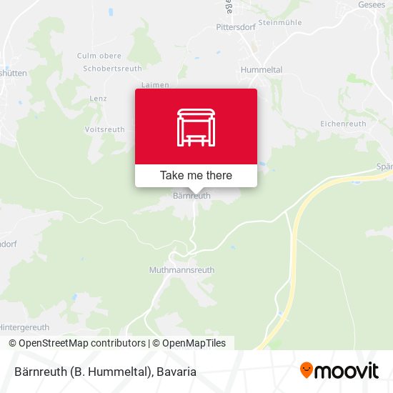 Карта Bärnreuth (B. Hummeltal)
