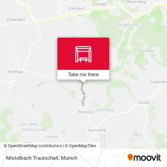 Карта Mistelbach Trautscheit