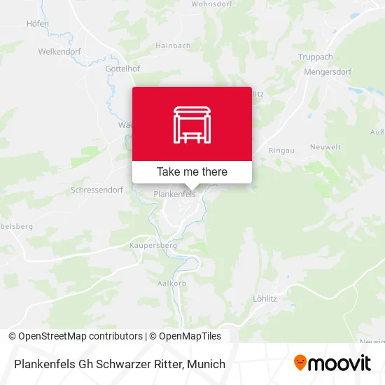 Карта Plankenfels Gh Schwarzer Ritter