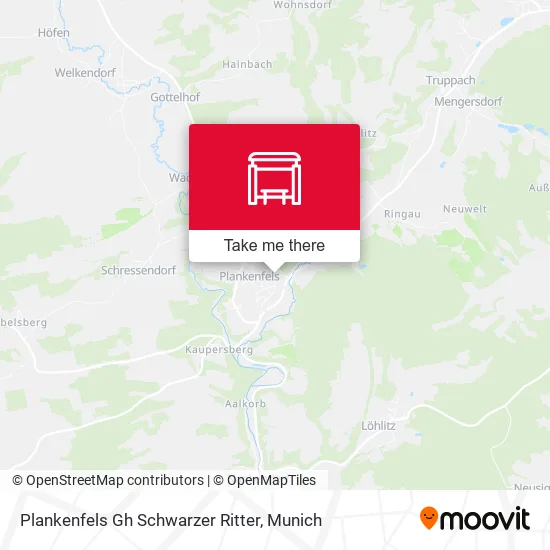 Карта Plankenfels Gh Schwarzer Ritter