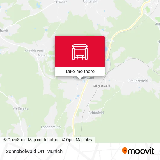 Карта Schnabelwaid Ort