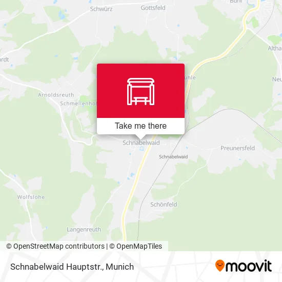 Карта Schnabelwaid Hauptstr.