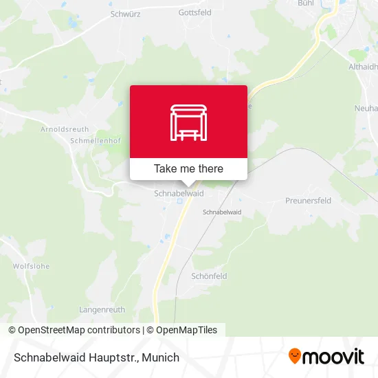 Карта Schnabelwaid Hauptstr.