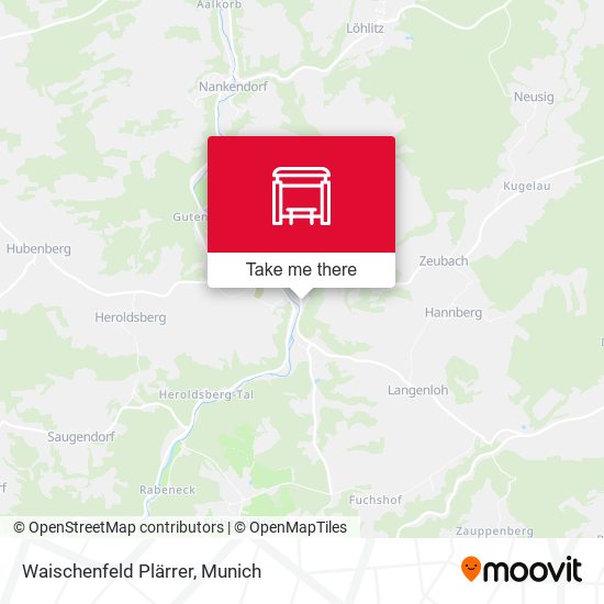 Waischenfeld Plärrer map