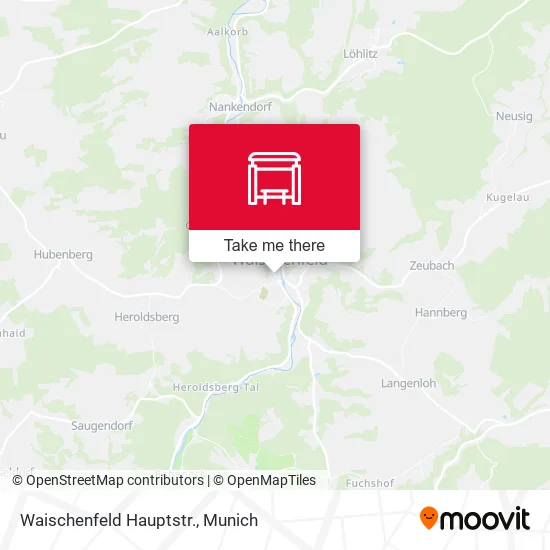 Карта Waischenfeld Hauptstr.