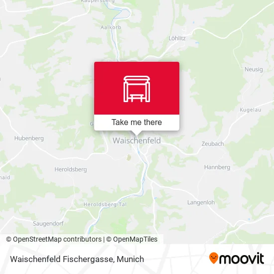 Карта Waischenfeld Fischergasse