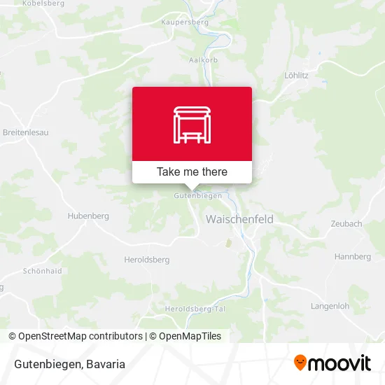 Карта Gutenbiegen