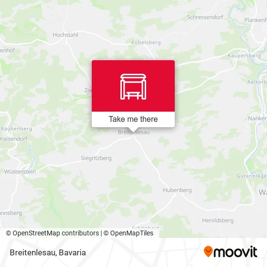 Карта Breitenlesau