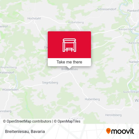 Карта Breitenlesau