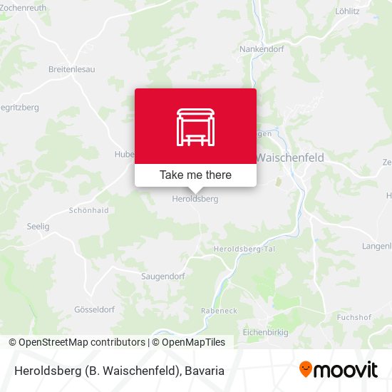 Heroldsberg (B. Waischenfeld) map