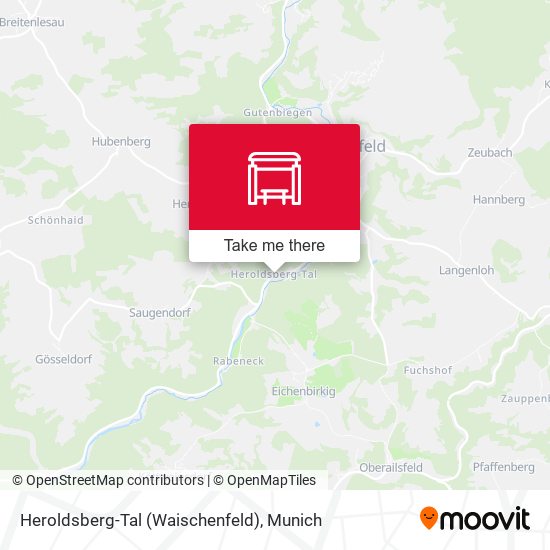 Heroldsberg-Tal (Waischenfeld) map