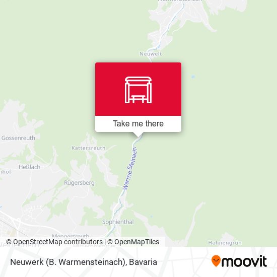 Neuwerk (B. Warmensteinach) map