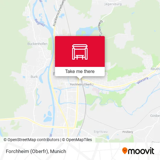 Карта Forchheim (Oberfr)
