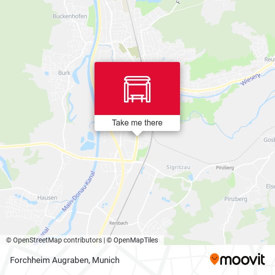 Карта Forchheim Augraben