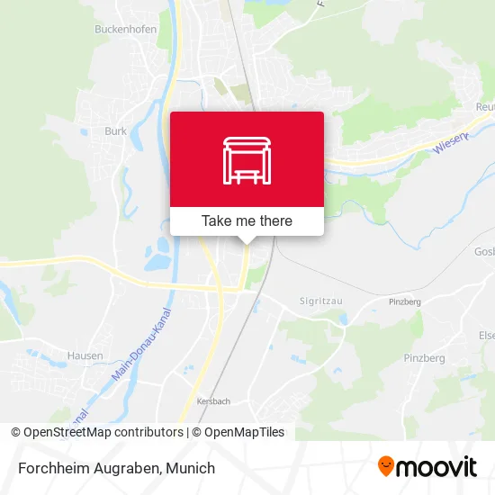 Карта Forchheim Augraben