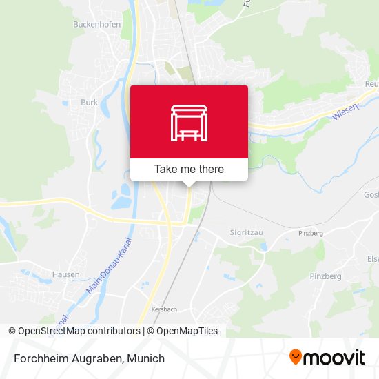 Карта Forchheim Augraben