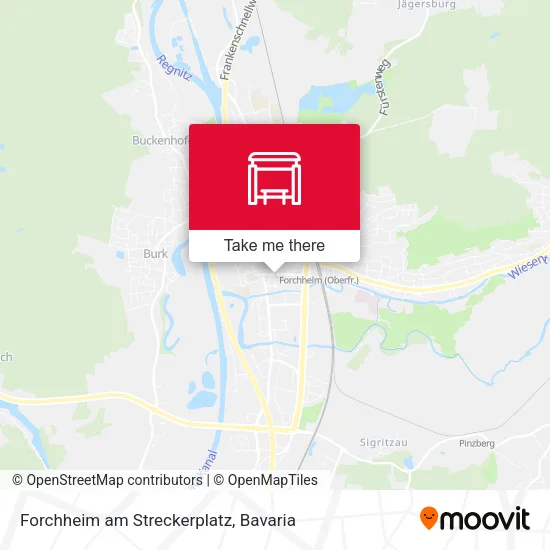 Карта Forchheim am Streckerplatz