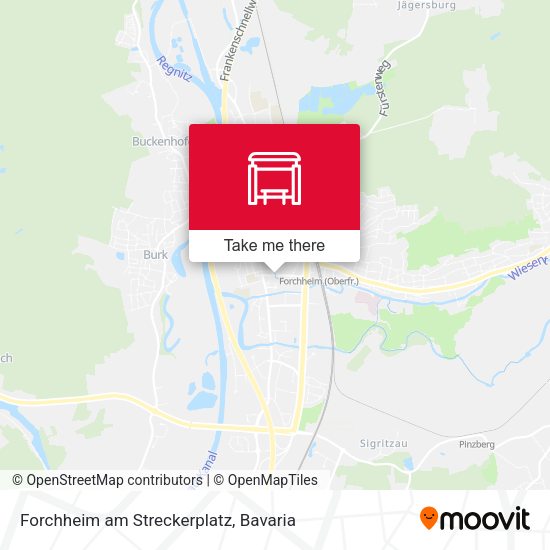 Карта Forchheim am Streckerplatz