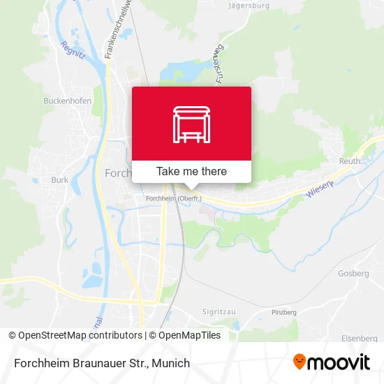 Карта Forchheim Braunauer Str.