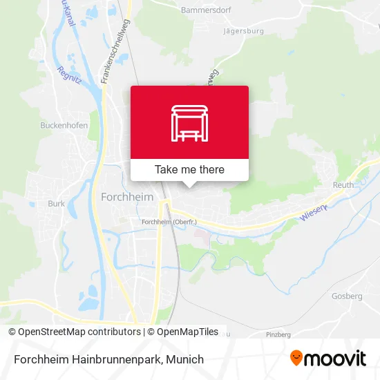 Карта Forchheim Hainbrunnenpark