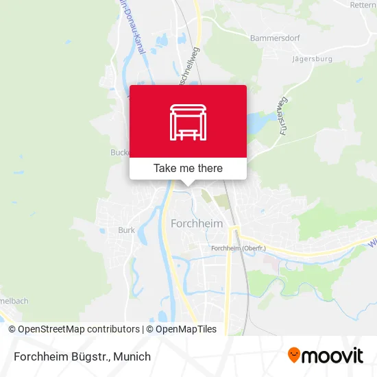 Карта Forchheim Bügstr.