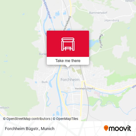 Карта Forchheim Bügstr.