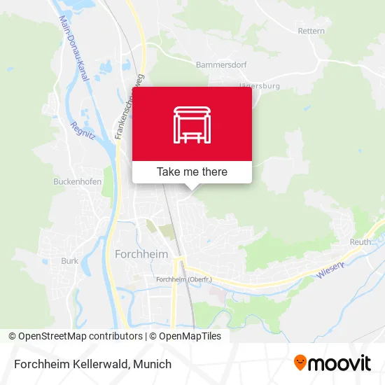 Карта Forchheim Kellerwald