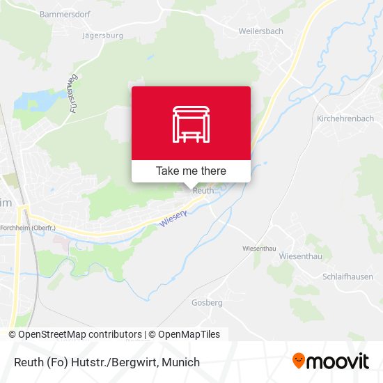 Reuth (Fo) Hutstr./Bergwirt map