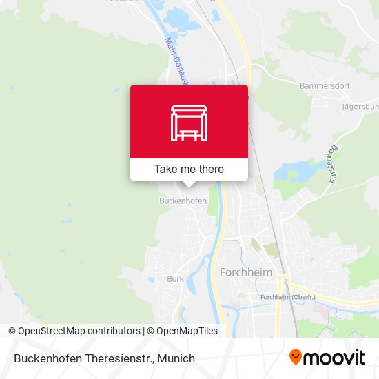 Buckenhofen Theresienstr. map