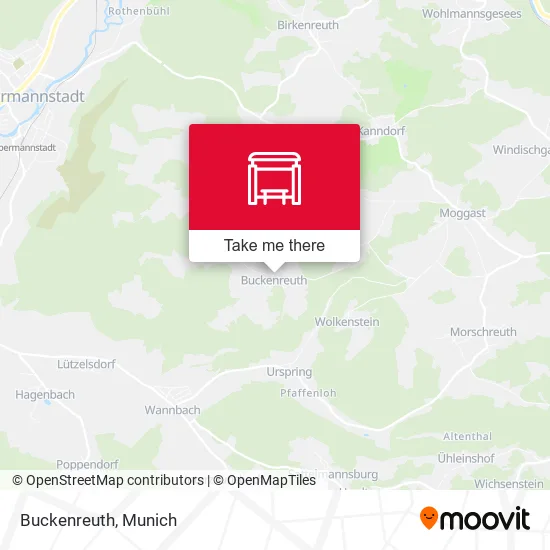 Карта Buckenreuth