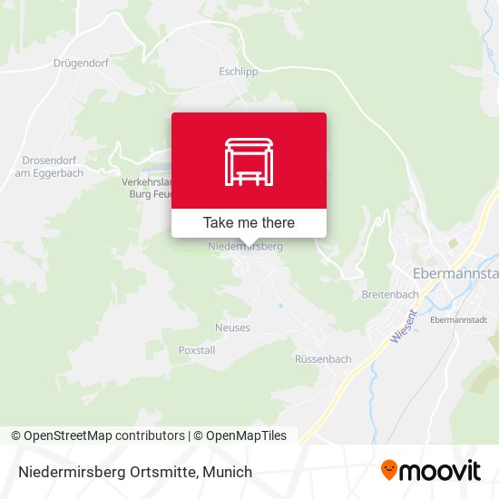 Niedermirsberg Ortsmitte map