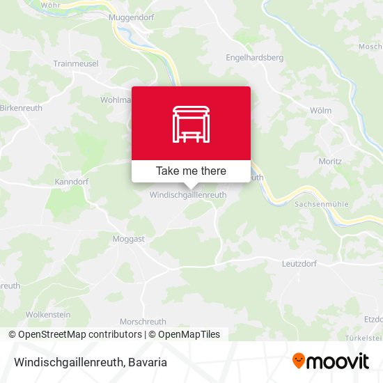 Карта Windischgaillenreuth
