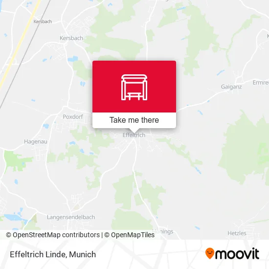 Карта Effeltrich Linde