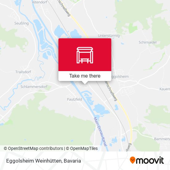 Eggolsheim Weinhütten map