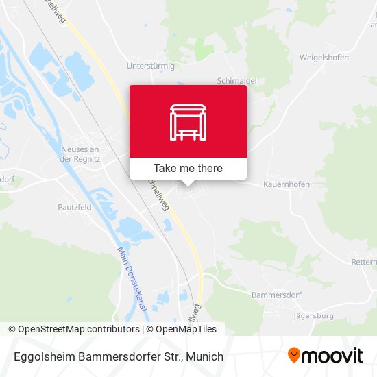 Карта Eggolsheim Bammersdorfer Str.