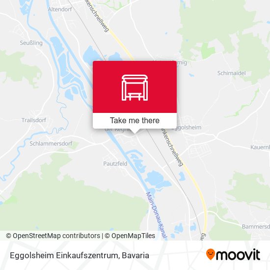 Eggolsheim Einkaufszentrum map
