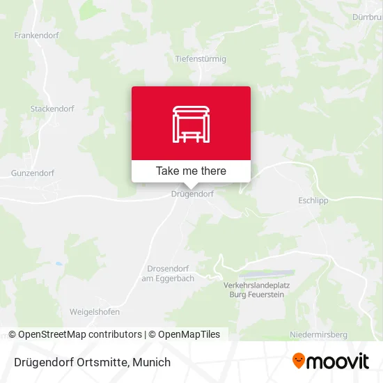 Карта Drügendorf Ortsmitte