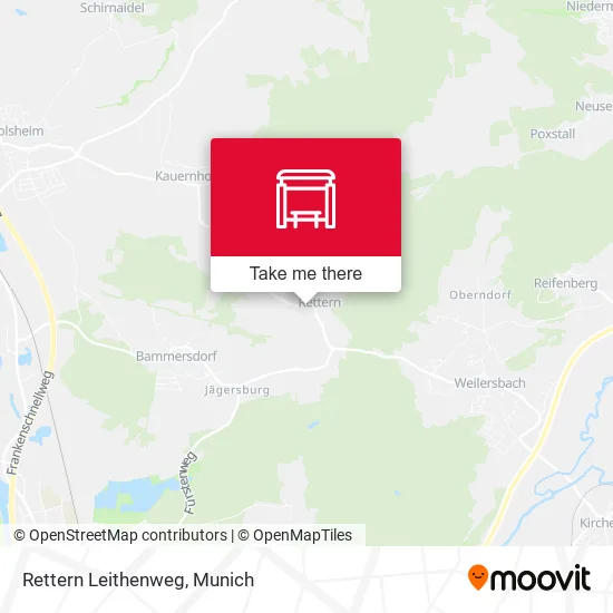 Карта Rettern Leithenweg
