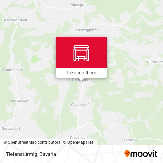 Карта Tiefenstürmig