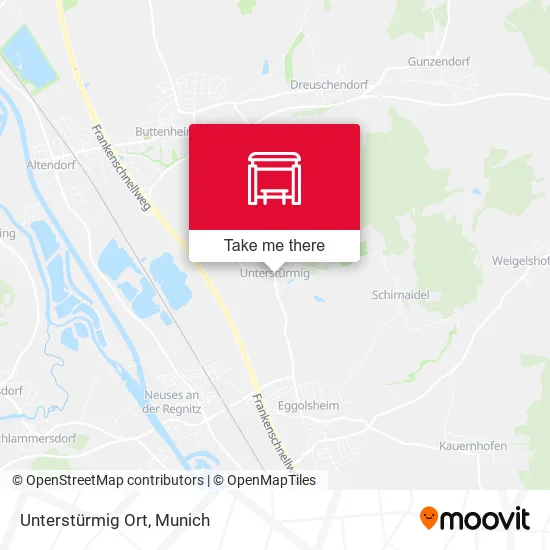 Карта Unterstürmig Ort