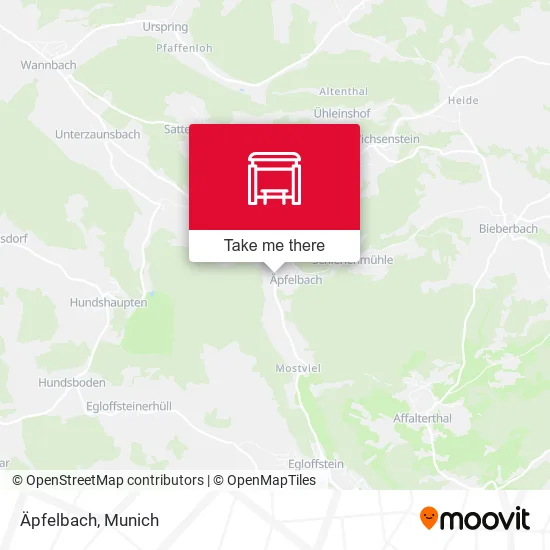 Карта Äpfelbach