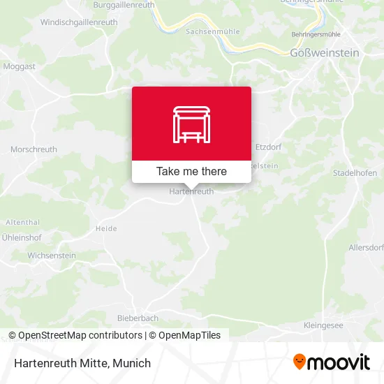 Карта Hartenreuth Mitte
