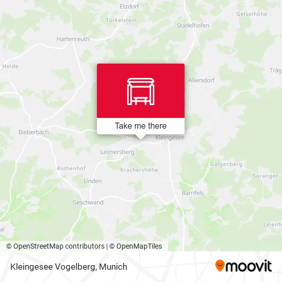 Карта Kleingesee Vogelberg