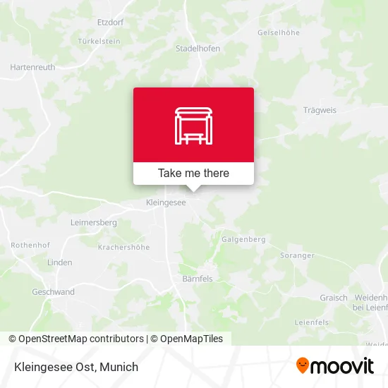 Карта Kleingesee Ost