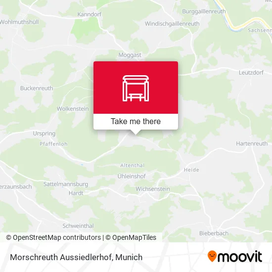 Карта Morschreuth Aussiedlerhof
